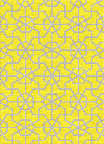 Asian Lattice Rug - Jellybean