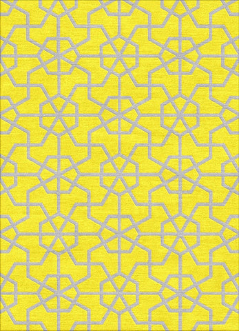 Asian Lattice Rug - Jellybean