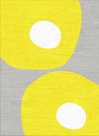 Bamboo Poles Rug - Lagoon