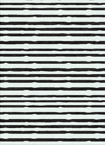 Bamboo Striipe Rug - Eclipse