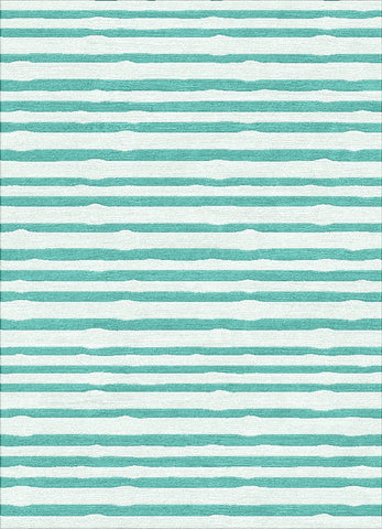 Bamboo Striipe Rug - Malibu