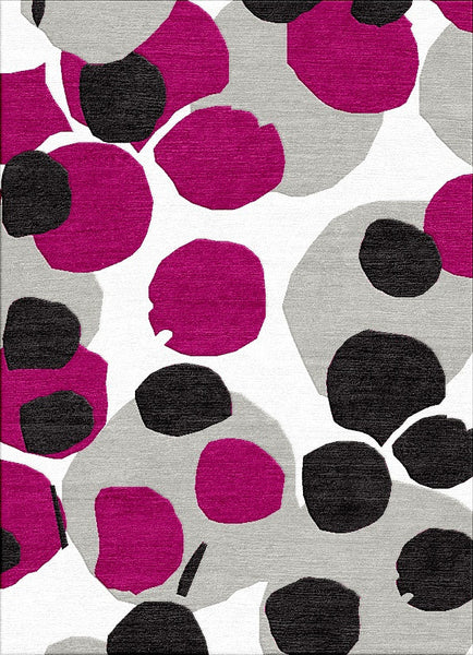 Coconuts Rug - Rasberry