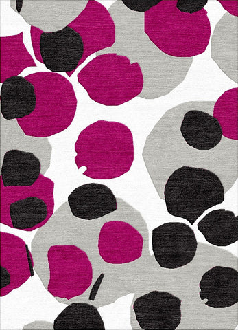 Coconuts Rug - Rasberry