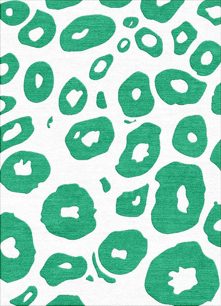 Coral Large Rug - Emerald