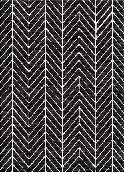 Crossing Rug - Black
