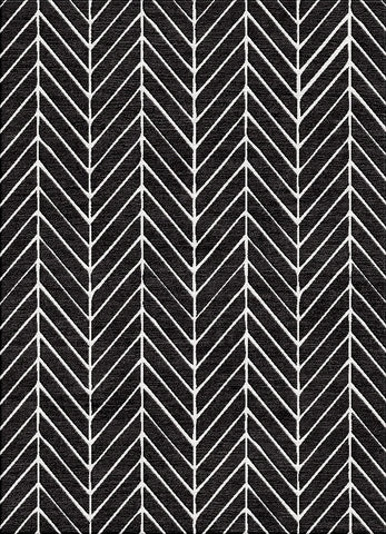 Crossing Rug - Black