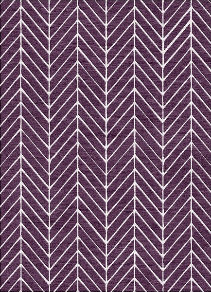 Crossing Rug - Wineberry