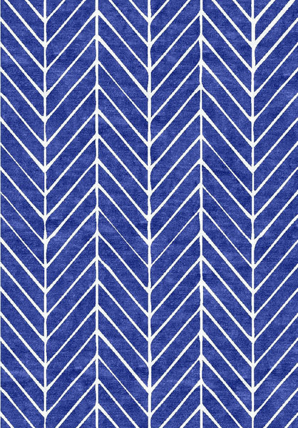 Crossing Rug - Dazzling Blue
