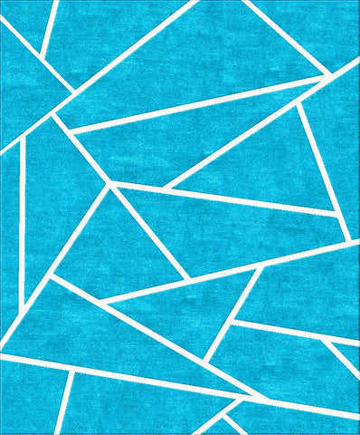 Deco Facet Rug - Malibu