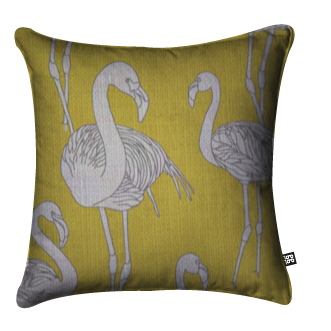 Deco Flamingo Cushion