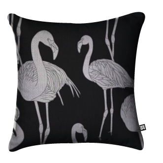 Deco Flamingo Cushion