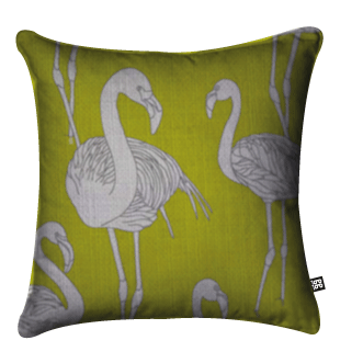 Deco Flamingo Cushion