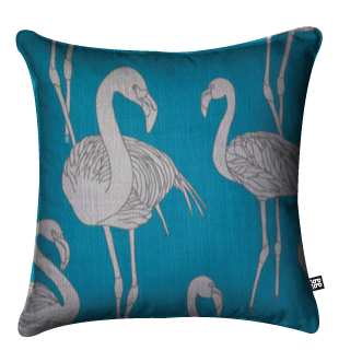 Deco Flamingo Cushion