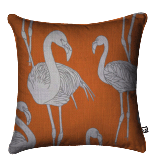 Deco Flamingo Cushion
