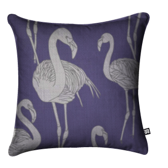 Deco Flamingo Cushion