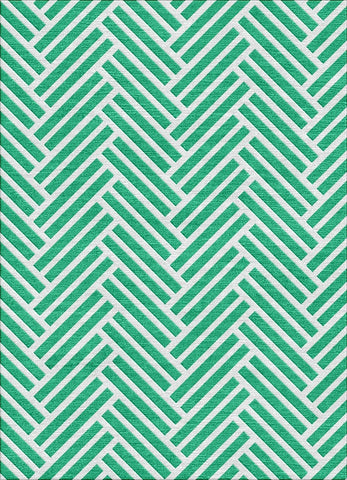 Hearingbone Rug - Malibu