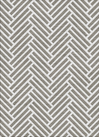 Hearingbone Rug - Dazzling Blue