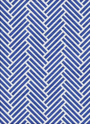 Hearingbone Rug - Lucite