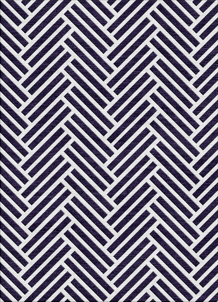 Hearingbone Rug - Aurora