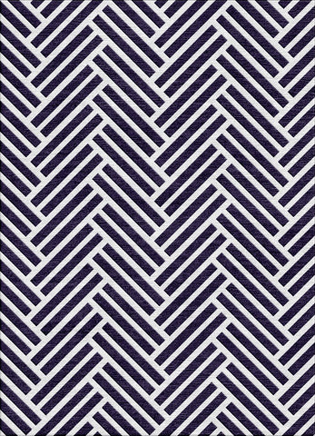 Hearingbone Rug - Aurora