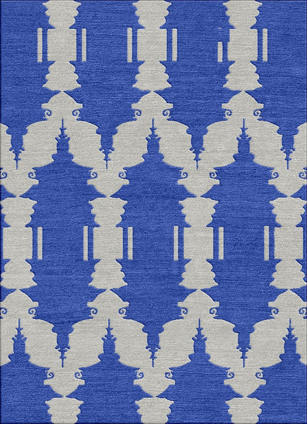 Pagoda Rug - Dazzling Blue Grey
