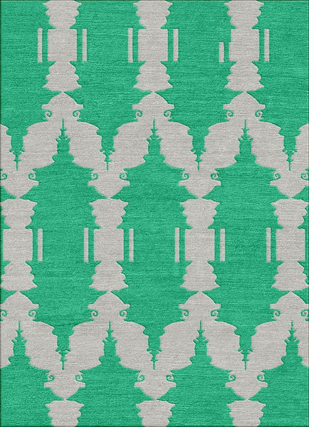 Pagoda Rug - Emerald