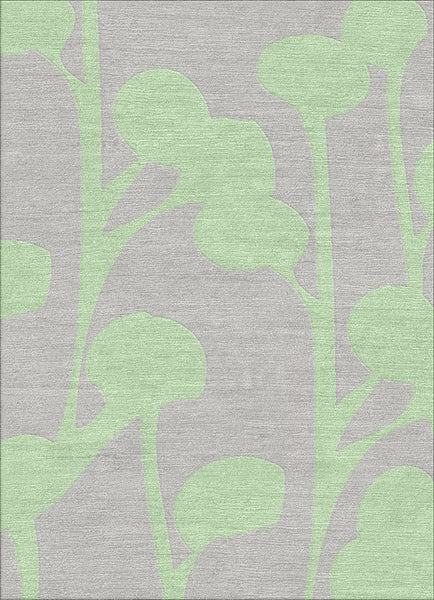 Palm Pods Rug - Meadow Mist