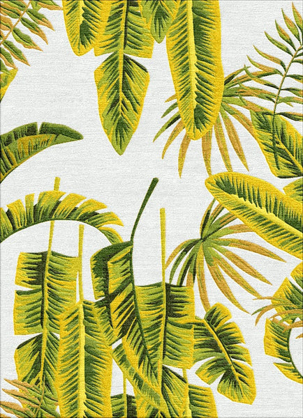 Palms Rug - Emerald