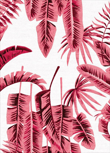 Palms Rug - Orchid