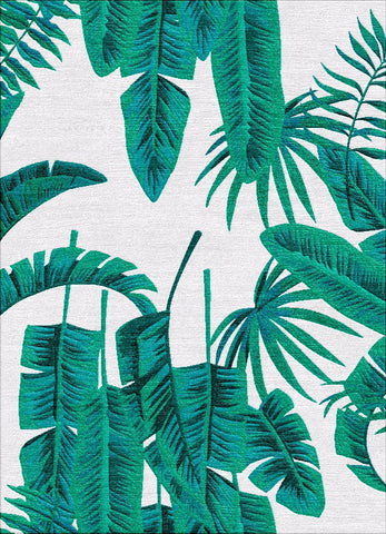 Palms Rug - Teally