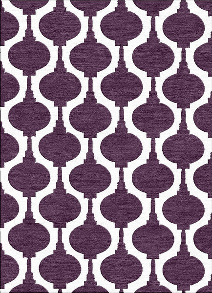Paper Lanterns Rug - Wineberry