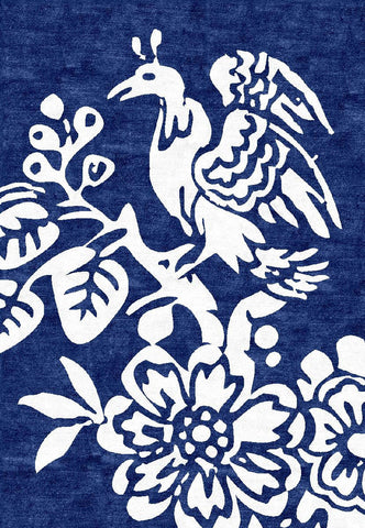 Peranakan Rug - Midnight