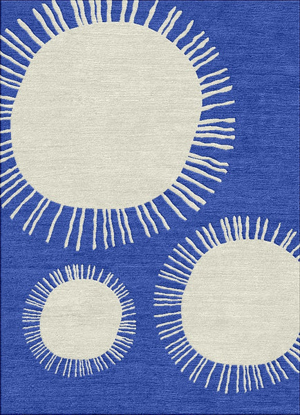 Rambutans Rug - Dazzling Blue