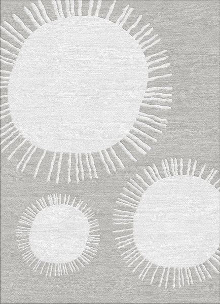 Rambutans  Rug - Gull Grey