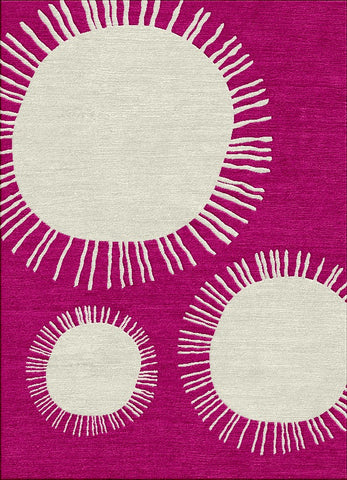 Rambutans  Rug - Rasberry