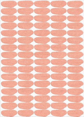 Rice  Rug - Spiced Coral