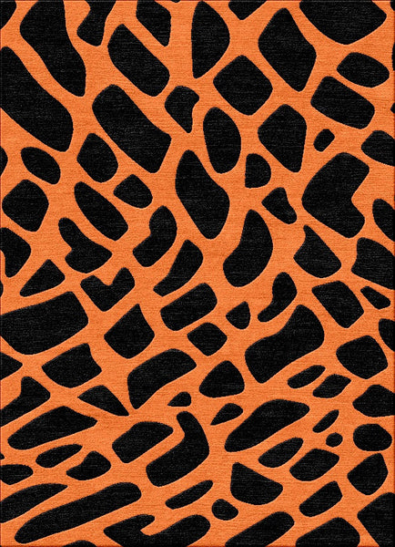 Simpson Desert Rug - Tangerine