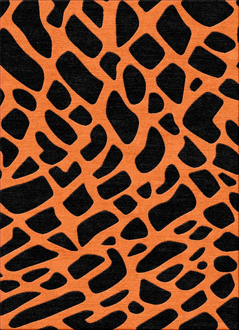 Simpson Desert Rug - Tangerine