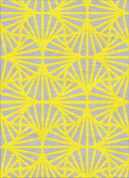 Travellers Palm Rug - Lagoon