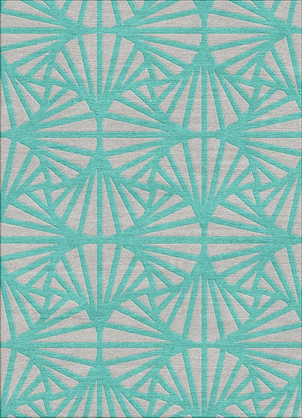 Travellers Palm Rug - Malibu