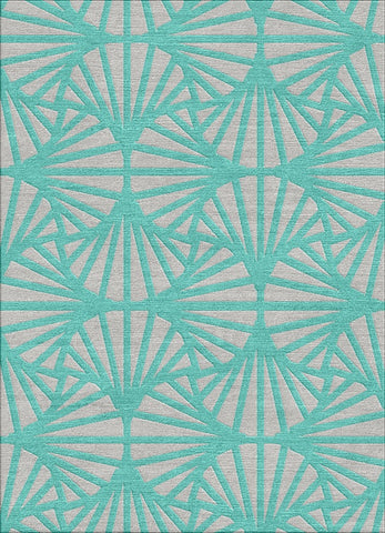 Travellers Palm Rug - Malibu