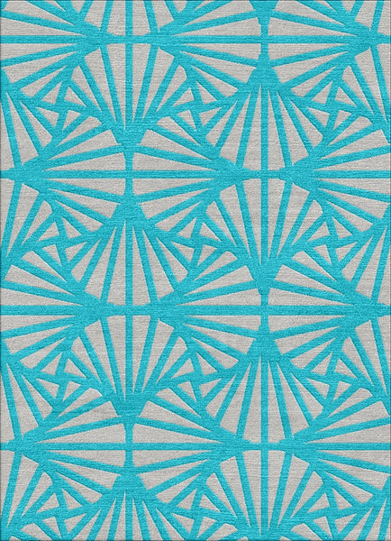 Travellers Palm Rug - Black