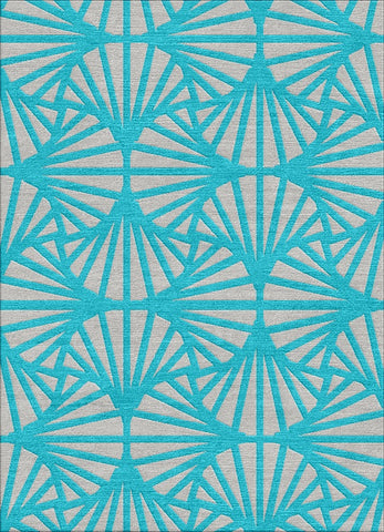 Travellers Palm Rug - Black