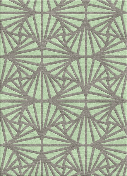 Travellers Palm Rug - Meadow Mist