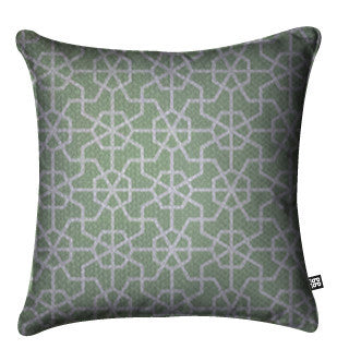 Asian Lattice Cushion