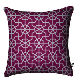 Asian Lattice Cushion