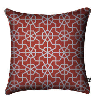 Asian Lattice Cushion