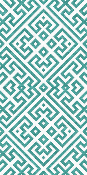 Deco Bloom Rug - Atlantis