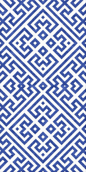 Deco Bloom Rug - Dazzling Blue