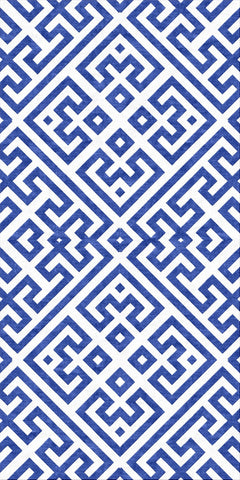 Deco Bloom Rug - Dazzling Blue